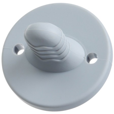 The rubberker is a silicone dummy, the color is blue/gray, mum & baby-5