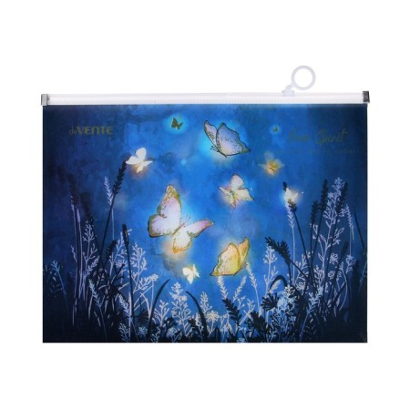 Zip A4 lightning folder with an extension of 320 x 245 x 25 mm, 180 μm Devente Free Spirit