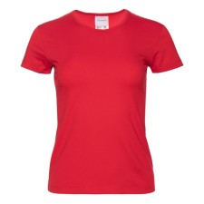 Female T -shirt, size 42, red color