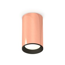 Ambrella Light overhead lamp, XS6326002, MR16 GU5.3 LED 10 watts, color is pink, black sand