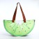 Tarmosumka with zipper, green color