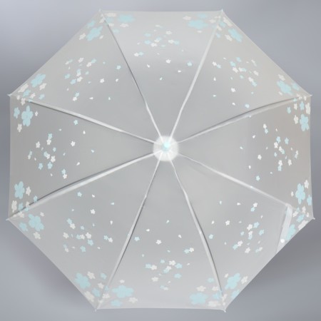 Umbrella - semi -automatic “flowers” ​​cane, 8 spokes, r = 45 cm, color mix-11