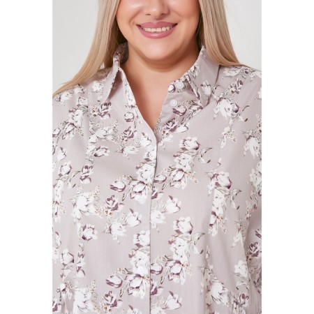 Female shirt, size 76, lilac color-5