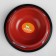 A bowl with bones, iron with a non -slip base of 15 x 3.5 cm, 150 ml, red