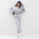 Women's tracksuit (sweatshirt and trousers) mist, size 40-42, color gray