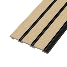 3D Rail panels of foamed polystyrene maple 2800x120x10 mm