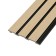 3D Rail panels of foamed polystyrene maple 2800x120x10 mm