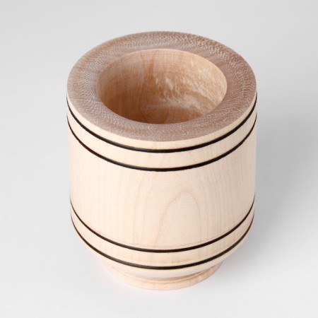 Stupa for spices with pestle wooden, mix-5