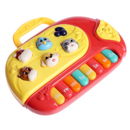 Musical toy "Funny animals" Russian voice acting, light effects-3