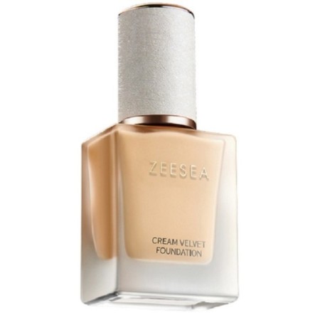 Tonal Basket Zeesea Cream Velvet Liquid Foundation, tone 02 Natural, 20 g-1