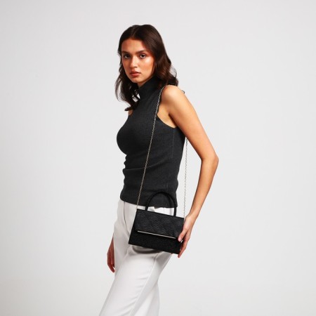Bag-clate on the magnet, black color-7