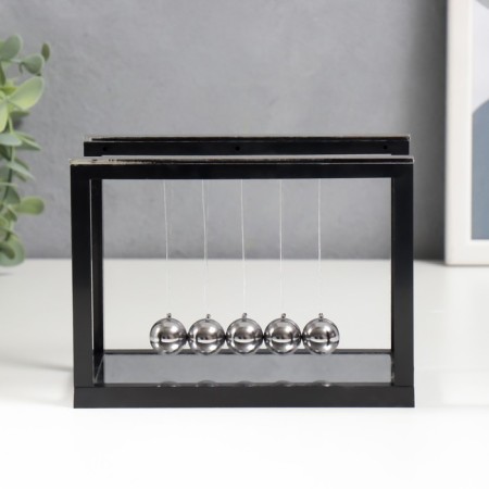 Pendulum "Technic balls" mix, rectangle, 12x15x8.5 cm-2