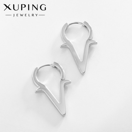 Earrings Metal Xuping Galka, Color silver