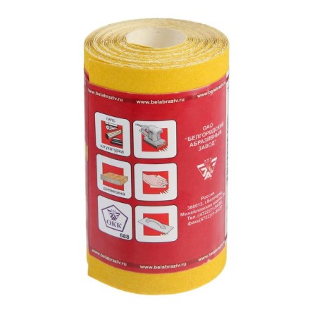 Folder Paper Bases 75652, LP41C, on a paper basis, in roll, P150, 100 mm x 5 m-3
