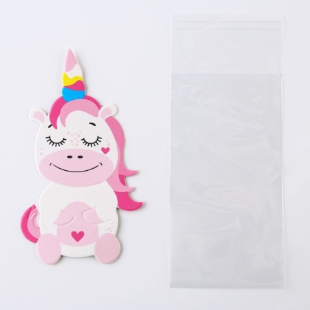 Package for sweets, confectionery packaging, "unicorn", 11 x 6 cm-1
