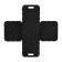 QWERTY basket for storage, from felt, 27 l, dark gray color