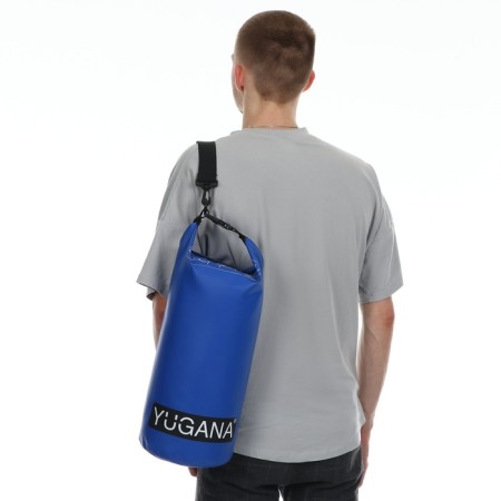 Yugana Germushka, PVC, waterproof 10 liters, one belt, blue-12