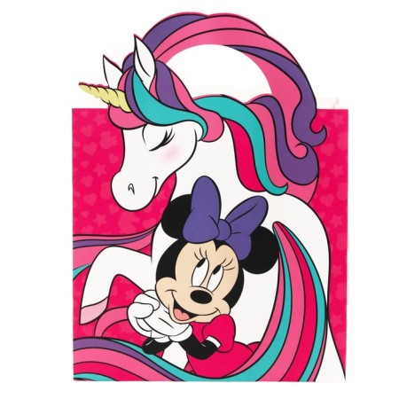 Package with paper with quiet, unicorn, Minnie Mouse, 22x22x12 cm-4