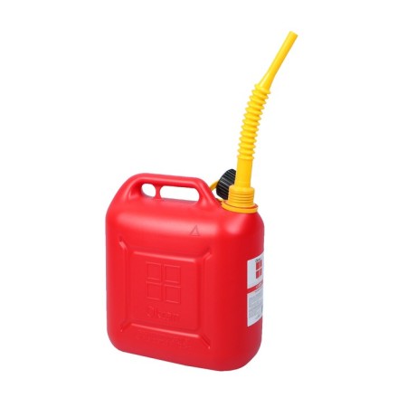 Canister of the fuel and lubricants Oktan Classik, 10 l, plastic, red-1