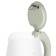 Electric ketta KitFort KT-6601, glass, 2 l, 2200 watts, green