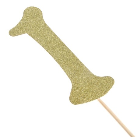 Topper in the “1” cake, color gold-1