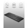 Keyboard A4Tech FSTYLER FK25 Black/Gray USB Slim