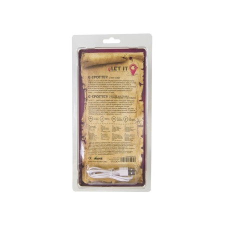 Vibrator for a GO with clitoral stimulation let it g, G-spotter, silicone, 19.5 cm-14
