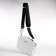Women's bag over the shoulder Textura, small size, white color