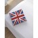 Decorative pillowcase "Vintage Flag of Great Britain", on a zipper, size 45x45 cm