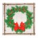 New Year's napkins Paper Home Collection “Wreath with cones”, 3 layers, 33x33 cm, 20 pcs