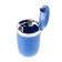 Ashtray for a Torso car in a backlight, blue