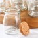 A set of glass jars for spices with a cork lid "Parfa", 200 ml, 7 × 7 × 8.5 cm, 12 pcs
