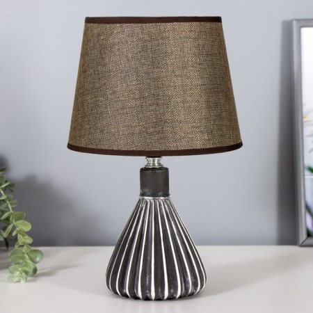 Lamp "Beni" 1he14 40W gray 20x20x33 cm Risalux