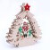 New Year's decor with a “Nutcracker and Christmas tree” backlight 16.5 × 4.5 × 19 cm
