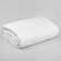 Blanket "Basis", size 140 x 205 cm, white color