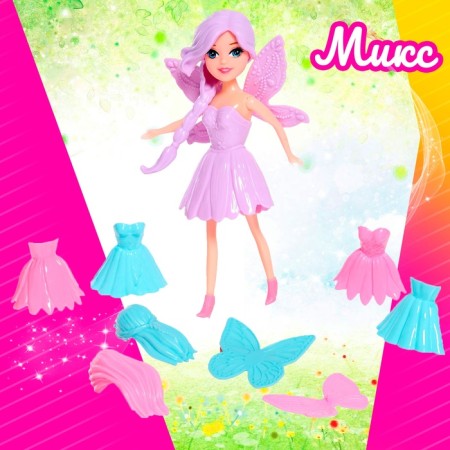 Fairy -tale doll "Fairy" with accessories-3