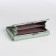 Women's wallet on magnet, green color