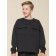 Sweatshirt for boys, height 164 cm, black color