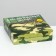 The box is folding, "strategic stock" 23 x 23 x 6.5 cm