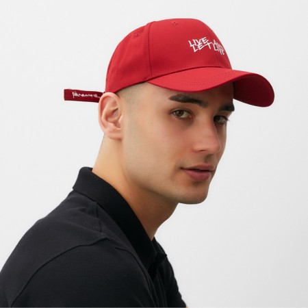 Minaku baseball cap, red color, size 56-58-4