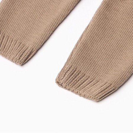 Combine Children's Knitted Minaku, height 68-74, brown color-5
