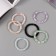 Hair elastic band "Mahrushka Sport" Galant Strochi, 5.5 cm, mix