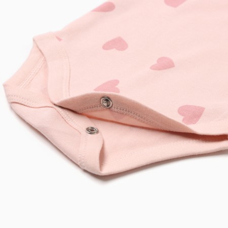 Body with a long sleeve, pink color, height 68 cm-3