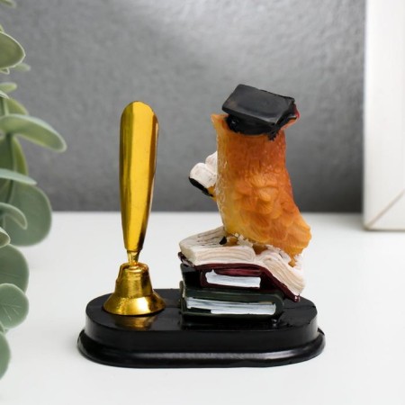 Polystone souvenir with a stand under the handle "Professor Filin on the books" MIX 7.5x6.5x4.2 cm-5