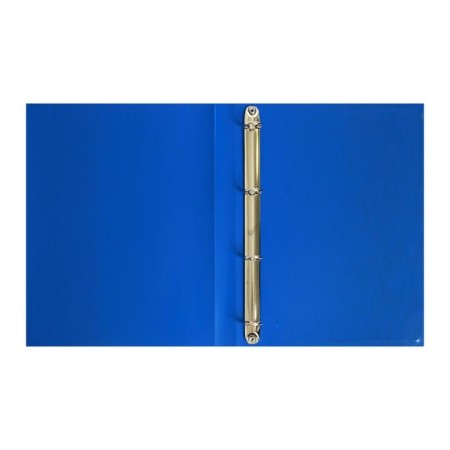 Folder on 4 rings A4, Calligrata, 25 mm, 500 μm, blue-1