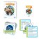The board game-book "Box of Knowledge. Facts about animals ", 50 cards, cubes, 5+
