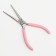 Subtlebounds for modeling nails, 15 cm, pink color