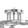 Causte "Poli" 5x60W E27 chrome 58x58x24cm