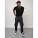 Cargo jeans men, size 44-46, dark gray color