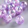 Beads for creativity Plastic "Lilac" set of 20 g 1.6x1.6 cm